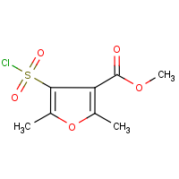CAS:306936-34-5 | OR8119 | Methyl 4-(chlorosulphonyl)-2,5-dimethyl-3-furoate