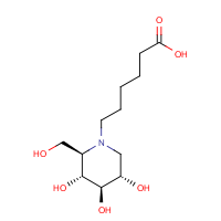 CAS: 79206-51-2 | OR8120T | 6-[(2R,3R,4R,5S)-2-(Hydroxymethyl)-3,4,5-trihydroxypiperidin-1-yl]hexanoic acid