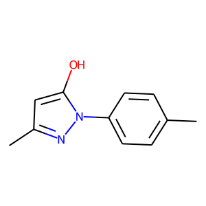 CAS: 2046-03-9 | OR8130 | 3-Methyl-1-(4-methylphenyl)-1H-pyrazol-5-ol