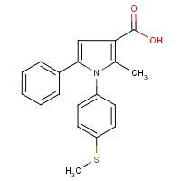 CAS: 306936-46-9 | OR8137 | 1-(4-Methylthiophenyl)-2-methyl-5-phenylpyrrole-3-carboxylic acid