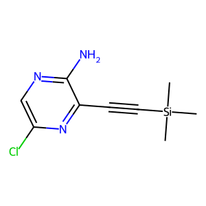 CAS: 1244776-64-4 | OR81394 | 5-Chloro-3-(2-trimethylsilylethynyl)pyrazin-2-amine