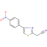 CAS: 69625-13-4 | OR8141 | 2-[4-(4-Nitrophenyl)-1,3-thiazol-2-yl]acetonitrile