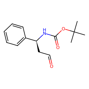 CAS: 135865-78-0 | OR81438 | Boc-(S)-3-Amino-3-phenylpropanal