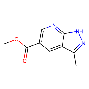 CAS: 1150618-05-5 | OR81512 | Methyl 3-methyl-1H-pyrazolo[3,4-b]pyridine-5-carboxylate