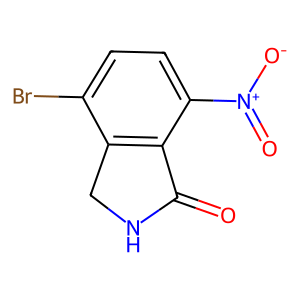 CAS: 765948-99-0 | OR81574 | 4-Bromo-7-nitro-2,3-dihydro-1H-isoindol-1-one