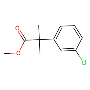 CAS: 101233-58-3 | OR81673 | Methyl 2-(3-chlorophenyl)-2-methylpropanoate