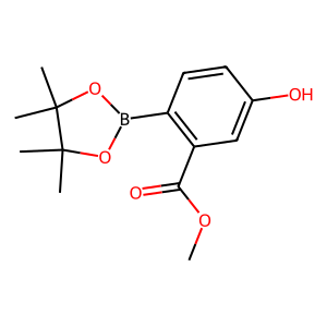 CAS: 1029439-78-8 | OR81790 | Methyl 5-hydroxy-2-(4,4,5,5-tetramethyl-1,3,2-dioxaborolan-2-yl)benzoate