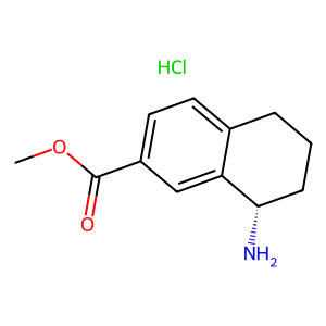 CAS: 1246509-73-8 | OR81827 | Methyl (S)-8-amino-5,6,7,8-tetrahydronaphthalene-2-carboxylate hydrochloride