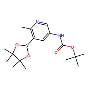 CAS: 1887223-13-3 | OR81921 | tert-Butyl (6-methyl-5-(4,4,5,5-tetramethyl-1,3,2-dioxaborolan-2-yl)pyridin-3-yl)carbamate