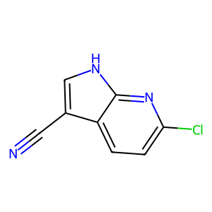 CAS: 1260385-93-0 | OR81940 | 6-Chloro-1H-pyrrolo[2,3-b]pyridine-3-carbonitrile