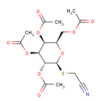 CAS: 61145-33-3 | OR8195T | Cyanomethyl 2,3,4,6-tetra-O-acetyl-1-thio-beta-D-galactopyranoside