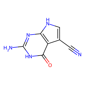 CAS: 69205-79-4 | OR82014 | 2-Amino-4-oxo-4,7-dihydro-3H-pyrrolo[2,3-d]pyrimidine-5-carbonitrile