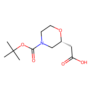 CAS: 1257848-48-8 | OR82047 | (R)-2-(4-(Tert-Butoxycarbonyl)morpholin-2-yl)acetic acid