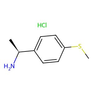 CAS: 1206910-91-9 | OR82050 | (S)-1-(4-(Methylthio)phenyl)ethan-1-amine hydrochloride