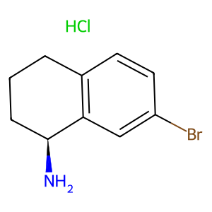 CAS: 676133-24-7 | OR82160 | (S)-7-Bromo-1,2,3,4-tetrahydronaphthalen-1-amine hydrochloride