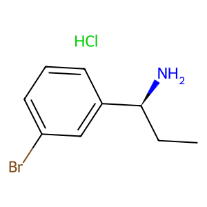 CAS: 623143-34-0 | OR82162 | (S)-1-(3-Bromophenyl)propan-1-amine hydrochloride