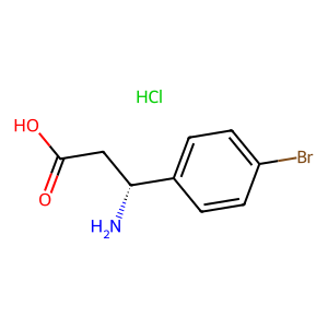 CAS: 499794-78-4 | OR82264 | (R)-3-Amino-3-(4-bromophenyl)propanoic acid hydrochloride