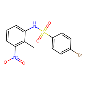 CAS: 349085-59-2 | OR82272 | 4-Bromo-N-(2-methyl-3-nitrophenyl)benzenesulfonamide