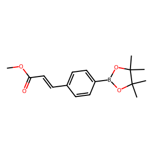 CAS: 1844870-85-4 | OR82337 | Methyl (E)-3-(4-(4,4,5,5-tetramethyl-1,3,2-dioxaborolan-2-yl)phenyl)acrylate