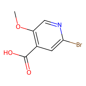 CAS: 1256789-55-5 | OR82348 | 2-Bromo-5-methoxyisonicotinic acid