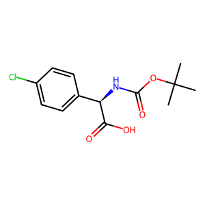 CAS: 53994-85-7 | OR82376 | N-(tert-Butoxycarbonyl)-D-2-(4-chlorophenyl)glycine
