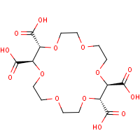 CAS: 61696-54-6 | OR8252T | (2R,3R,11R,12R)-1,4,7,10,13,16-Hexaoxacyclooctadecane-2,3,11,12-tetracarboxylic acid