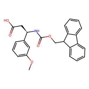 CAS:511272-32-5 | OR82573 | Fmoc-(R)-3-Amino-3-(3-methoxyphenyl)pr opionic acid