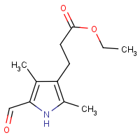 CAS: 21603-70-3 | OR8264 | Ethyl 3-(2,4-dimethyl-5-formyl-1H-pyrrol-3-yl)propanoate