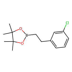 CAS: 1315277-53-2 | OR82673 | 2-(3-Chlorophenethyl)-4,4,5,5-tetramethyl-1,3,2-dioxaborolane