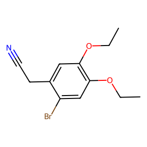 CAS: 847744-26-7 | OR82851 | 2-(2-Bromo-4,5-diethoxyphenyl)acetonitrile