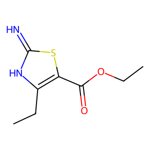 CAS: 72850-74-9 | OR82868 | Ethyl 4-ethyl-2-imino-2,3-dihydrothiazole-5-carboxylate