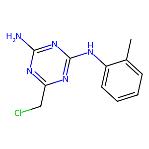 CAS: 568570-13-8 | OR82880 | 6-(chloromethyl)-N2-(o-tolyl)-1,3,5-triazine-2,4-diamine