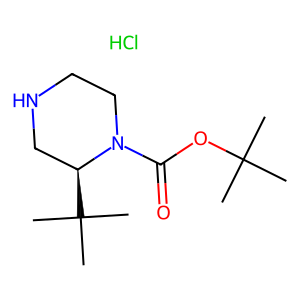 CAS: 1381959-73-4 | OR82919 | (S)-tert-Butyl 2-(tert-butyl)piperazine-1-carboxylate hydrochloride