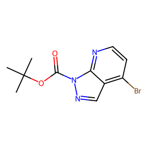 CAS: 1286754-61-7 | OR82924 | tert-Butyl 4-bromo-1H-pyrazolo[3,4-b]pyridine-1-carboxylate