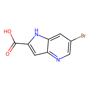 CAS: 1260386-47-7 | OR82990 | 6-Bromo-1H-pyrrolo[3,2-b]pyridine-2-carboxylic acid