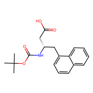CAS: 219297-09-3 | OR83090 | (S)-3-((tert-Butoxycarbonyl)amino)-4-(naphthalen-1-yl)butanoic acid