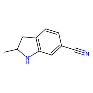 CAS: 1391291-50-1 | OR83108 | 2-Methylindoline-6-carbonitrile