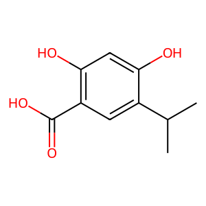 CAS: 1184181-48-3 | OR83120 | 2,4-Dihydroxy-5-isopropylbenzoic acid