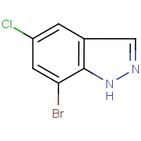 CAS: 875305-86-5 | OR8313 | 7-Bromo-5-chloro-1H-indazole