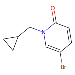 CAS: 1114573-41-9 | OR83188 | 5-Bromo-1-(cyclopropylmethyl)-1,2-dihydropyridin-2-one