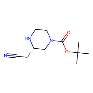 CAS: 1589082-06-3 | OR83228 | tert-Butyl (S)-3-(cyanomethyl)piperazine-1-carboxylate