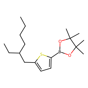CAS: 1390584-88-9 | OR83235 | 2-(5-(2-Ethylhexyl)thiophen-2-yl)-4,4,5,5-tetramethyl-1,3,2-dioxaborolane