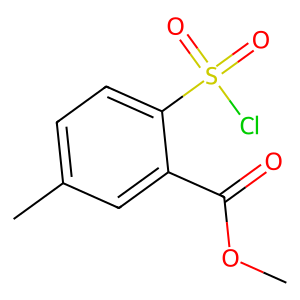 CAS: 1153230-09-1 | OR83253 | Methyl 2-(chlorosulfonyl)-5-methylbenzoate