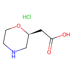 CAS: 1352709-57-9 | OR83365 | (S)-2-(Morpholin-2-yl)acetic acid hydrochloride