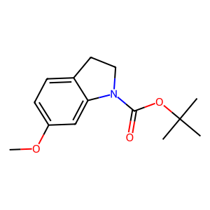 CAS: 1394248-15-7 | OR83433 | tert-Butyl 6-methoxyindoline-1-carboxylate