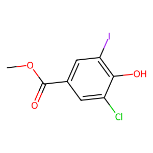 CAS: 1285575-04-3 | OR83439 | Methyl 3-chloro-4-hydroxy-5-iodobenzoate