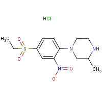 CAS: 1172106-55-6 | OR8352 | 1-[(4(-Ethylsulphonyl)-2-nitrophenyl]-3-methylpiperazine hydrochloride
