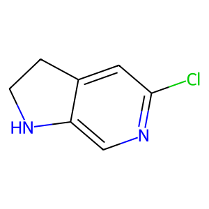 CAS: 1196155-89-1 | OR83557 | 5-Chloro-2,3-dihydro-1H-pyrrolo[2,3-c]pyridine