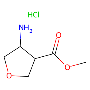 CAS: 1965310-11-5 | OR83594 | 4-Amino-tetrahydro-furan-3-carboxylic acid methyl ester hydrochloride