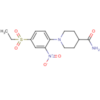 CAS: 942474-30-8 | OR8362 | 1-[4-(Ethylsulphonyl)-2-nitrophenyl]piperidine-4-carboxamide